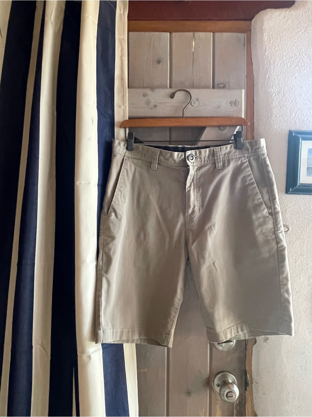 Men's Volcom Khaki Cotton Chino Shorts